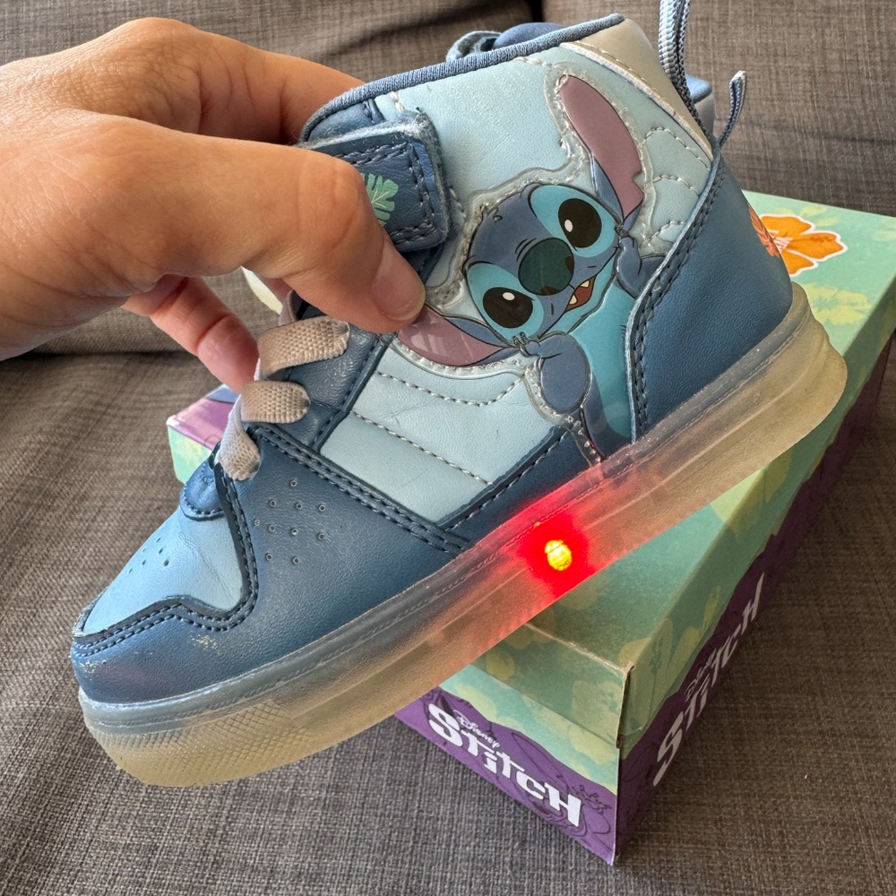 Stitch High Top Shoe